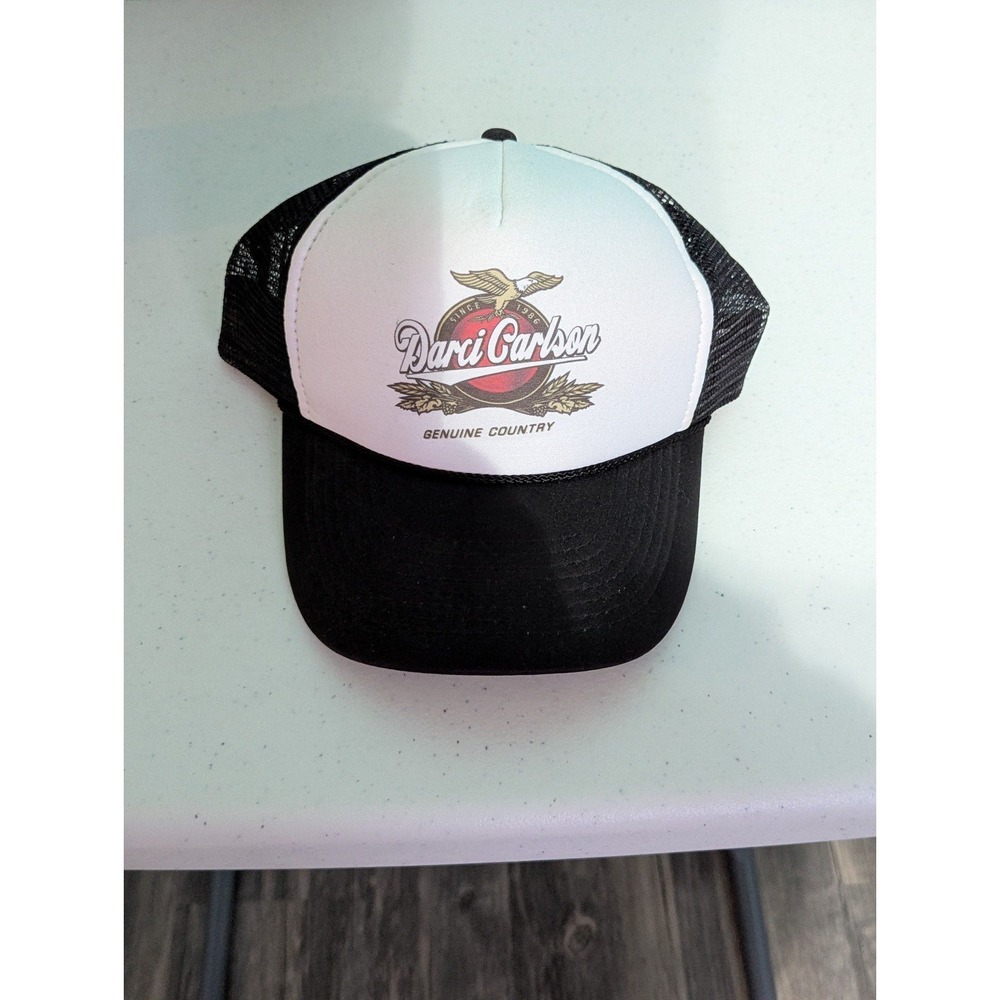 Vintage darci Carlson country singer trucker hat